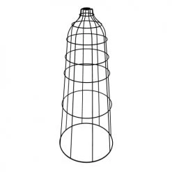 Hoopzi Suspensions Abat-jour Cage En Aluminium Noir Mat