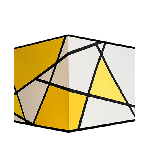 Abat-jours Lampes à Poser Abat-jour Carré Callero Jaune 25x25 H 25 5 Abat-jours Lampes à Poser Abat-jour Carré Callero Jaune 25x25 H 25 – Image 5