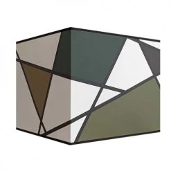 Abat-jours Lampes à Poser Abat-jour Carré Callero Kaki 35x35 H 25