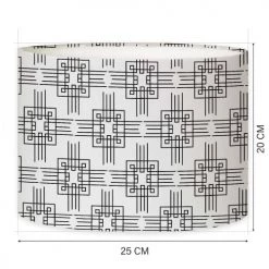 Abat-jours Lampes à Poser Abat-jour Chevet Arago T 25 X H 20 -Luminaires Contemporain Soldes abat jour chevet arago t 25 x h 20 2