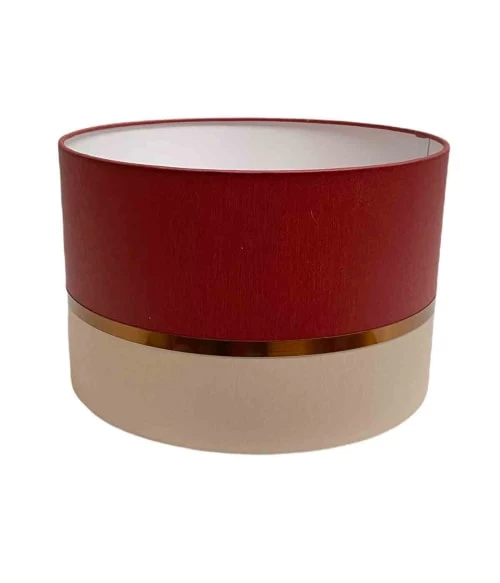 Abat-jours Lampes à Poser Abat-jour Chevet Bicolore Beige Et Lie De Vin T 25 X H 18 1 Abat-jours Lampes à Poser Abat-jour Chevet Bicolore Beige Et Lie De Vin T 25 X H 18