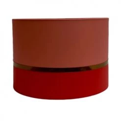 Abat-jours Lampes à Poser Abat-jour Chevet Bicolore Rouge T 25 X H 18 -Luminaires Contemporain Soldes abat jour chevet bicolore rouge t 25 x h 18 2