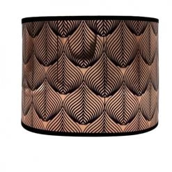 Abat-jours Lampes à Poser Abat-jour Chevet Cuivre Opus T 25 X H 20 -Luminaires Contemporain Soldes abat jour chevet cuivre opus t 25 x h 20 2