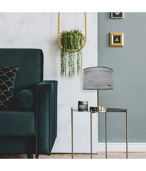 Abat-jours Lampes à Poser Abat-jour Chevet Effet Bois Frêne T 20 X H 15 2 Abat-jours Lampes à Poser Abat-jour Chevet Effet Bois Frêne T 20 X H 15 – Image 2