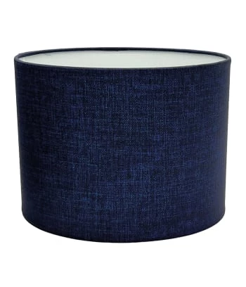 Abat-jours Lampes à Poser Abat-jour Chevet Effet Lin Bleu Foncé T 20 X H 15 5 Abat-jours Lampes à Poser Abat-jour Chevet Effet Lin Bleu Foncé T 20 X H 15 – Image 5
