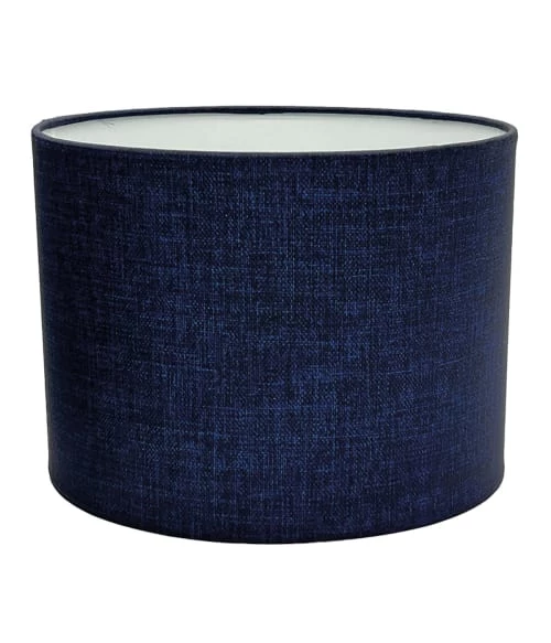 Abat-jours Lampes à Poser Abat-jour Chevet Effet Lin Bleu Foncé T 20 X H 15 1 Abat-jours Lampes à Poser Abat-jour Chevet Effet Lin Bleu Foncé T 20 X H 15