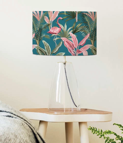 Abat-jours Lampes à Poser Abat-jour Chevet Flamand Bleu Canard T 25 X H 20 2 Abat-jours Lampes à Poser Abat-jour Chevet Flamand Bleu Canard T 25 X H 20 – Image 2