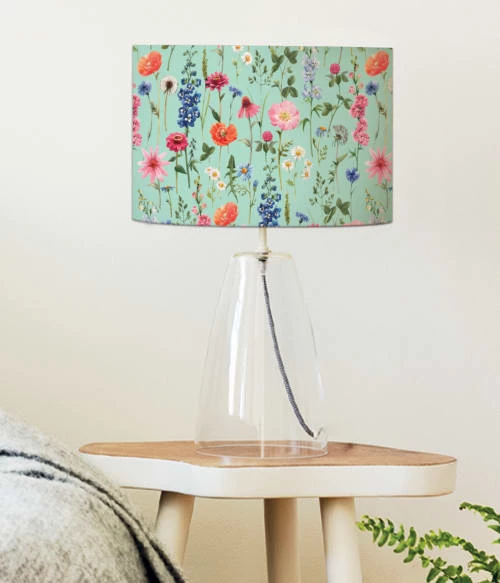 Abat-jours Lampes à Poser Abat-jour Chevet Fleur Vert Acidulé T 25 X H 20 2 Abat-jours Lampes à Poser Abat-jour Chevet Fleur Vert Acidulé T 25 X H 20 – Image 2