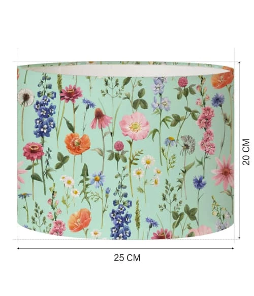 Abat-jours Lampes à Poser Abat-jour Chevet Fleur Vert Acidulé T 25 X H 20 4 Abat-jours Lampes à Poser Abat-jour Chevet Fleur Vert Acidulé T 25 X H 20 – Image 4