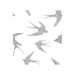 Abat-jours Lampes à Poser Abat-jour Chevet Hirondelle T 25 X H 20 -Luminaires Contemporain Soldes abat jour chevet hirondelle t 25 x h 20 1