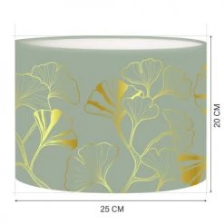 Abat-jours Lampes à Poser Abat-jour Chevet Iris Vert Olive T 25 X H 20 -Luminaires Contemporain Soldes abat jour chevet iris vert olive t 25 x h 20 2