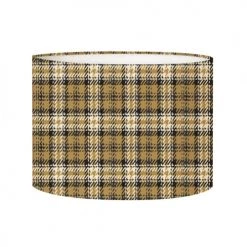 Abat-jours Lampes à Poser Abat-jour Chevet Tartan Coco T 25 X H 20