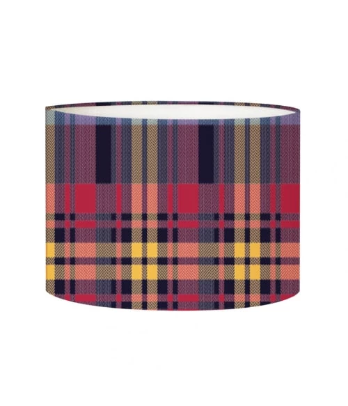 Abat-jours Lampes à Poser Abat-jour Chevet Tartan Kent T 25 X H 20 1 Abat-jours Lampes à Poser Abat-jour Chevet Tartan Kent T 25 X H 20