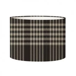 Abat-jours Lampes à Poser Abat-jour Chevet Tartan Sara T 25 X H 20