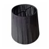 Abat-jours Lampes à Poser Abat-jour Conique Pince Flamme Noir D12cm