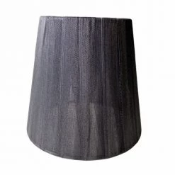 Abat-jours Lampes à Poser Abat-jour Conique Pince Flamme Noir D12cm -Luminaires Contemporain Soldes abat jour conique pince flamme noir d12cm 3