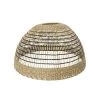 LUMISKY Suspensions Abat Jour Int/ext Fibre Naturelle Beige D38CM