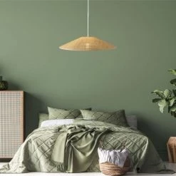 LUMISKY Suspensions Abat-jour Intérieur Fibre Naturelle Beige D60CM -Luminaires Contemporain Soldes abat jour interieur fibre naturelle beige d60cm 3