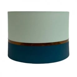 Abat-jours Lampadaires Abat-jour Lampadaire Bicolore Bleu Vert T 45 X H 28 -Luminaires Contemporain Soldes abat jour lampadaire bicolore bleu vert t 45 x h 28 2