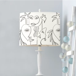 Abat-jours Lampadaires Abat-jour Lampadaire BOHO T 45 X H 25 9 Abat-jours Lampadaires Abat-jour Lampadaire BOHO T 45 X H 25 -Luminaires Contemporain Soldes abat jour lampadaire boho t 45 x h 25 2