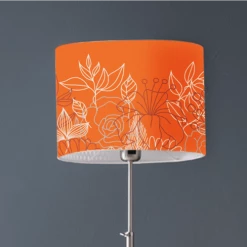 Abat-jours Lampadaires Abat-jour Lampadaire Bouquet Mandarine T 45 X H 25 -Luminaires Contemporain Soldes abat jour lampadaire bouquet mandarine t 45 x h 25 2