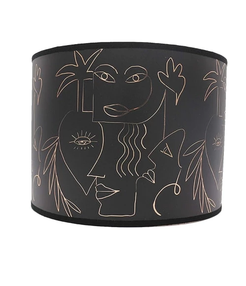 Abat-jours Lampadaires Abat-jour Lampadaire Cuivre Boho T 40 X H 25 3 Abat-jours Lampadaires Abat-jour Lampadaire Cuivre Boho T 40 X H 25 – Image 3