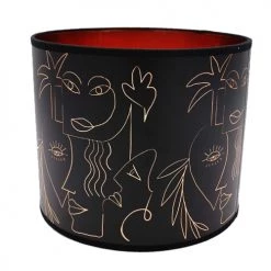 Abat-jours Lampadaires Abat-jour Lampadaire Cuivre Boho T 40 X H 25