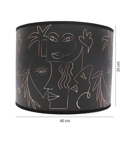 Abat-jours Lampadaires Abat-jour Lampadaire Cuivre Boho T 40 X H 25 4 Abat-jours Lampadaires Abat-jour Lampadaire Cuivre Boho T 40 X H 25 – Image 4