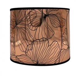 Abat-jours Lampadaires Abat-jour Lampadaire Cuivre Flora T 40 X H 25 -Luminaires Contemporain Soldes abat jour lampadaire cuivre flora t 40 x h 25 2