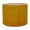 Abat-jours Lampadaires Abat-jour Lampadaire Effet Lin Jaune T 35 X H 20