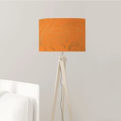 Abat-jours Lampadaires Abat-jour Lampadaire Feuille Orange Acidulé T 45 X H 25 10 Abat-jours Lampadaires Abat-jour Lampadaire Feuille Orange Acidulé T 45 X H 25 -Luminaires Contemporain Soldes abat jour lampadaire feuille orange acidule t 45 x h 25 2