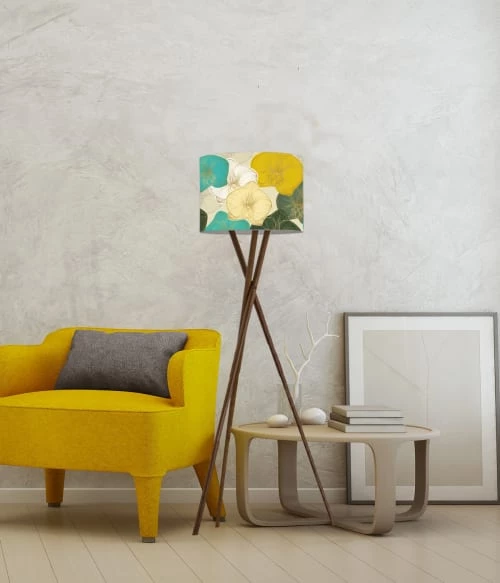 Abat-jours Lampadaires Abat-jour Lampadaire Floral Changpa T 45 X H 25 2 Abat-jours Lampadaires Abat-jour Lampadaire Floral Changpa T 45 X H 25 – Image 2