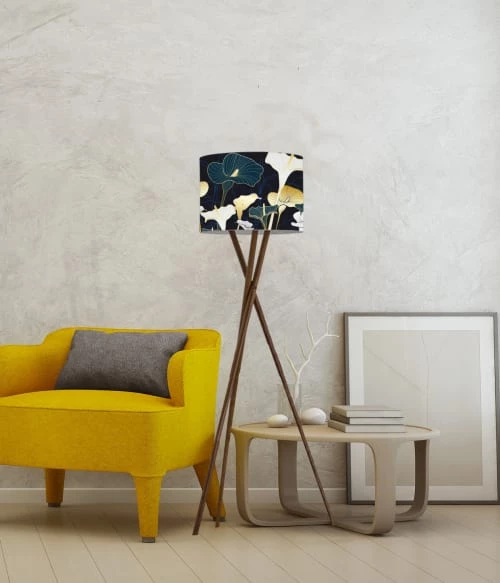 Abat-jours Lampadaires Abat-jour Lampadaire Floral Mendan T 45 X H 25 2 Abat-jours Lampadaires Abat-jour Lampadaire Floral Mendan T 45 X H 25 – Image 2