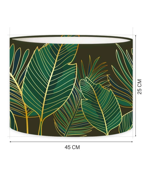 Abat-jours Lampadaires Abat-jour Lampadaire Floral Tawa T 45 X H 25 4 Abat-jours Lampadaires Abat-jour Lampadaire Floral Tawa T 45 X H 25 – Image 4