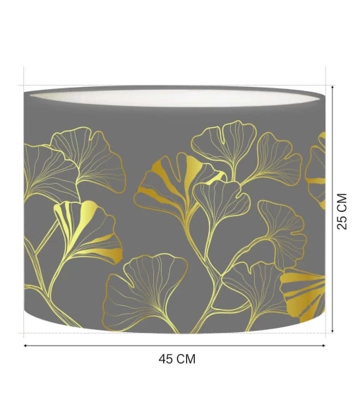 Abat-jours Lampadaires Abat-jour Lampadaire Iris Gris T 45 X H 25 3 Abat-jours Lampadaires Abat-jour Lampadaire Iris Gris T 45 X H 25 – Image 3