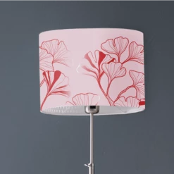 Abat-jours Lampadaires Abat-jour Lampadaire Iris Rose Poudré T 45 X H 25 -Luminaires Contemporain Soldes abat jour lampadaire iris rose poudre t 45 x h 25 2