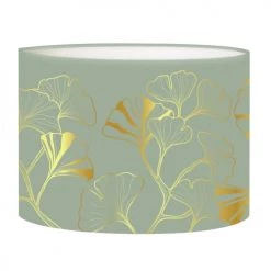 Abat-jours Lampadaires Abat-jour Lampadaire Iris Vert Olive T 45 X H 25