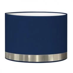 Abat-jours Lampadaires Abat-jour Lampadaire Jonc Bleu Et Aluminium T 45 X H 25