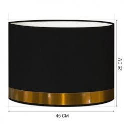 Abat-jours Lampadaires Abat-jour Lampadaire Jonc Noir Et Cuivre T 45 X H 25 5 Abat-jours Lampadaires Abat-jour Lampadaire Jonc Noir Et Cuivre T 45 X H 25 -Luminaires Contemporain Soldes abat jour lampadaire jonc noir et cuivre t 45 x h 25 2