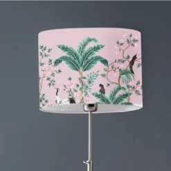 Abat-jours Lampadaires Abat-jour Lampadaire Jungle Rose Poudré T 45 X H 25 10 Abat-jours Lampadaires Abat-jour Lampadaire Jungle Rose Poudré T 45 X H 25 -Luminaires Contemporain Soldes abat jour lampadaire jungle rose poudre t 45 x h 25 2