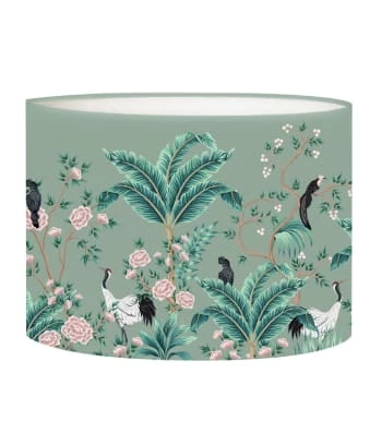 Abat-jours Lampadaires Abat-jour Lampadaire Jungle Bleu Canard T 45 X H 25 6 Abat-jours Lampadaires Abat-jour Lampadaire Jungle Bleu Canard T 45 X H 25 – Image 6