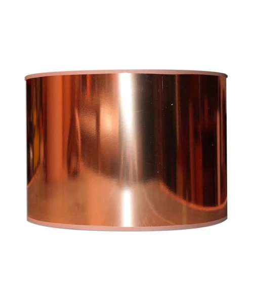 Abat-jours Lampadaires Abat-jour Lampadaire Laqué Cuivre Brillant T 40 X H 25 3 Abat-jours Lampadaires Abat-jour Lampadaire Laqué Cuivre Brillant T 40 X H 25 – Image 3