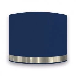 Abat-jours Lampes à Poser Abat-jour Pour Chevet Rond Bleu Jonc Aluminium T 25 X H 20 -Luminaires Contemporain Soldes abat jour pour chevet rond bleu jonc aluminium t 25 x h 20 3