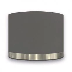 Abat-jours Lampes à Poser Abat-jour Pour Chevet Rond Gris Jonc Aluminium T 25 X H 20 -Luminaires Contemporain Soldes abat jour pour chevet rond gris jonc aluminium t 25 x h 20 3