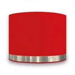 Abat-jours Lampes à Poser Abat-jour Pour Chevet Rond Rouge Jonc Aluminium T 25 X H 20 -Luminaires Contemporain Soldes abat jour pour chevet rond rouge jonc aluminium t 25 x h 20 3