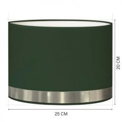 Abat-jours Lampes à Poser Abat-jour Pour Chevet Rond Vert Jonc Aluminium T 25 X H 20 -Luminaires Contemporain Soldes abat jour pour chevet rond vert jonc aluminium t 25 x h 20 2
