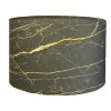 Abat-jours Lampes à Poser Abat-jour Rond Imprimé Marbre Noir S T 35 X H 22