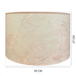 Abat-jours Lampes à Poser Abat-jour Rond Imprimé Marbre Rose M T 45 X H 27 -Luminaires Contemporain Soldes abat jour rond imprime marbre rose m t 45 x h 27 2