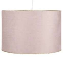 Maisons Du Monde Suspensions Abat-jour Rose Et Doré D37