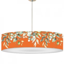 Abat-jours Lustres Abat-jour Suspension Branche Mandarine T 60 X H 25